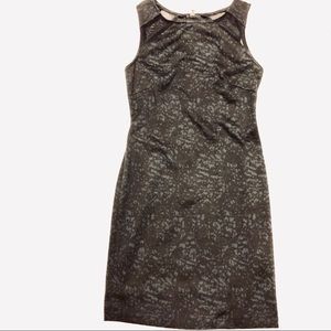 Banana Republic black office dress